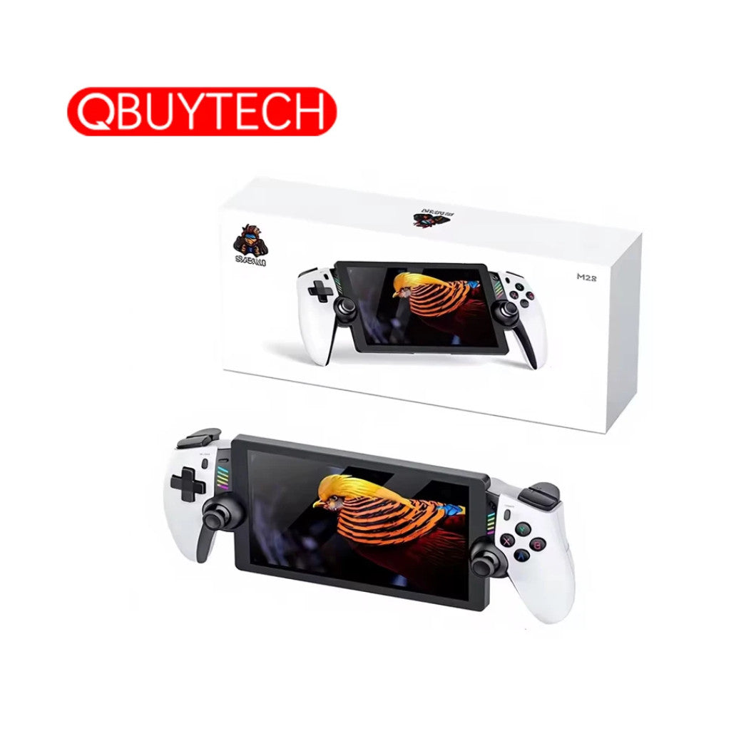 M28 Retro Handheld, Gaming Konsole, Linux EE-System, 128GB, mehrere zehntausend Spiele, 30+ Emulatoren, 7,1 Zoll HD Bildschirm, 4000mAh Akku, RGB, Tragbarer Video Gaming Player