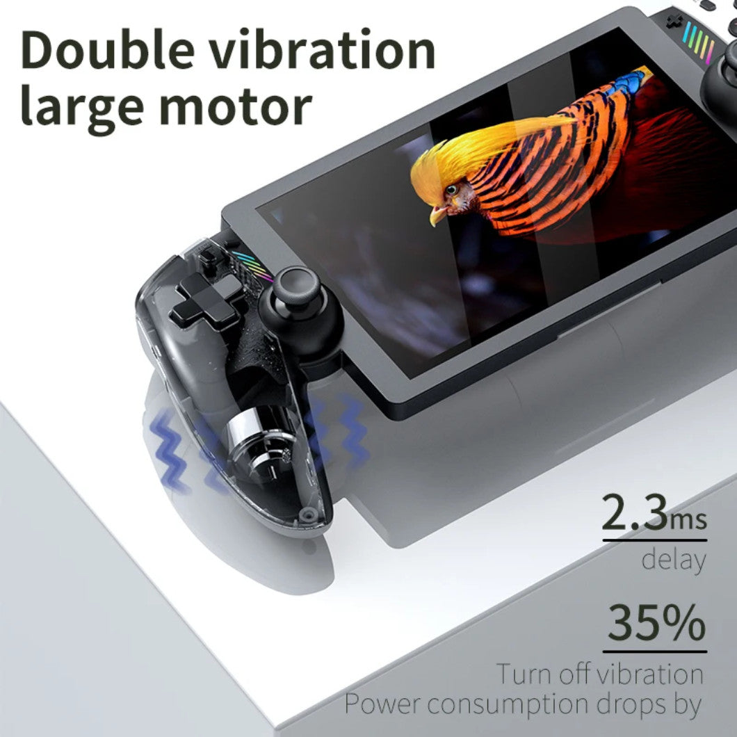 M28 Retro Handheld, Gaming Konsole, Linux EE-System, 128GB, mehrere zehntausend Spiele, 30+ Emulatoren, 7,1 Zoll HD Bildschirm, 4000mAh Akku, RGB, Tragbarer Video Gaming Player
